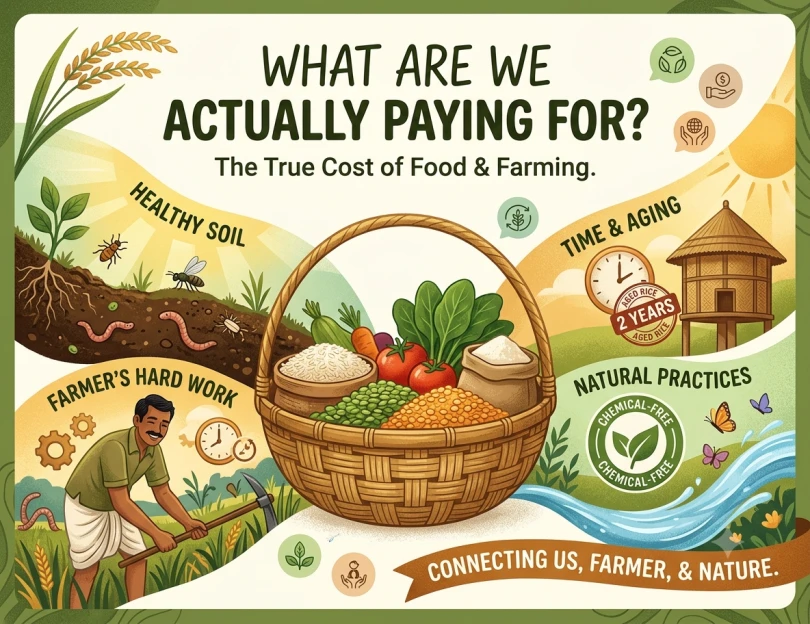 When we buy food, what are we actually paying for?